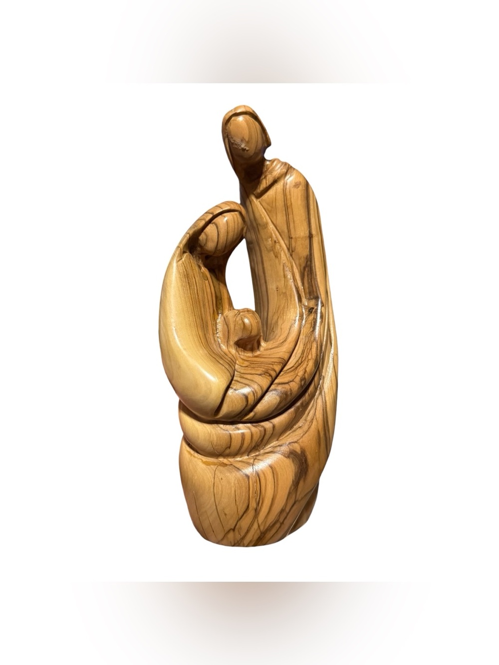 Zytoon Olive Wood Holy Family Decor Made In Bethlehem Christianity Hand Carved